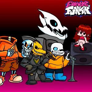 Friday Night Funkin: Distrusted vs Sans, Papyrus and Alphys