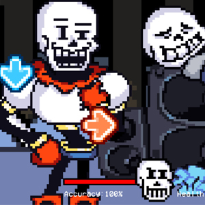 Friday Night Funkin: Great Papyrus and Sans