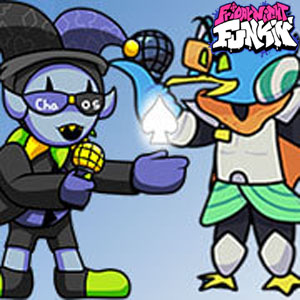 Friday Night Funkin: Jevil & Berdly Sings God Eater