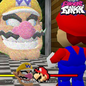 Mario 64 is Personalized but is FNF Mod online free game